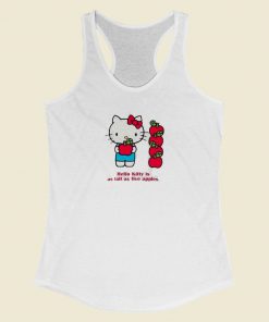 Hello Kitty Five Apples Racerback Tank Top