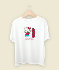 Hello Kitty Five Apples T Shirt Style