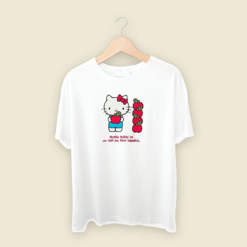 Hello Kitty Five Apples T Shirt Style