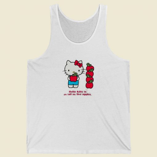 Hello Kitty Five Apples Tank Top