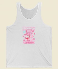 Hello Kitty Strawberry Milk Tank Top