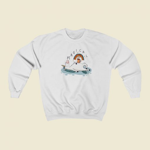 Magical Unicorn Funny Sweatshirt Style