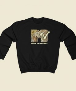 Music Television Worldwide Sweatshirt Style