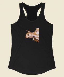 Official Ariana Grande Side Photo Racerback Tank Top