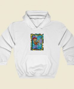 Retro Betty Boop Cocktail 80s Retro Hoodie Style