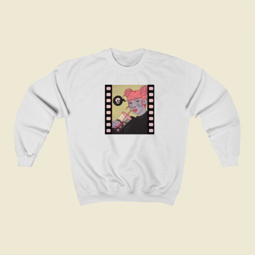 Sad Skull Soda Girl Sweatshirt Style