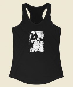 Sexy Girl Grunge Racerback Tank Top