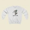 Skate Or Die Skeleton Skater Sweatshirt Style