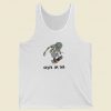 Skate Or Die Skeleton Skater Tank Top