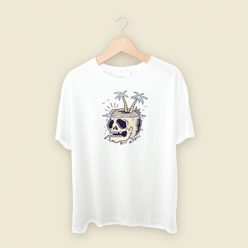 Skull Rest In Chill T Shirt Style