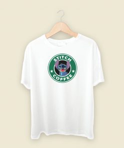 Stitch Coffee Funny T Shirt Style