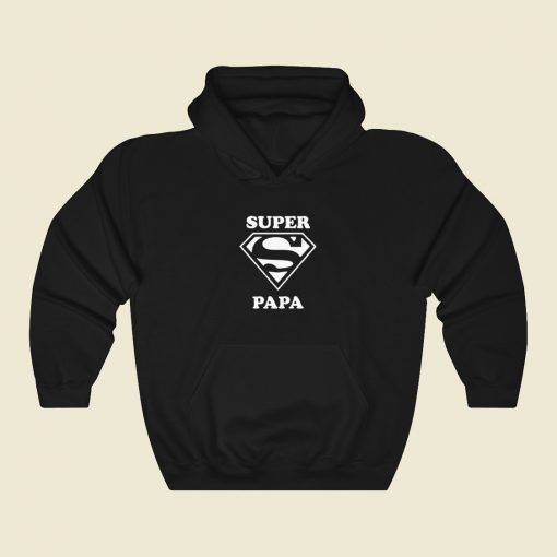 Super Papa Parody Hoodie Style