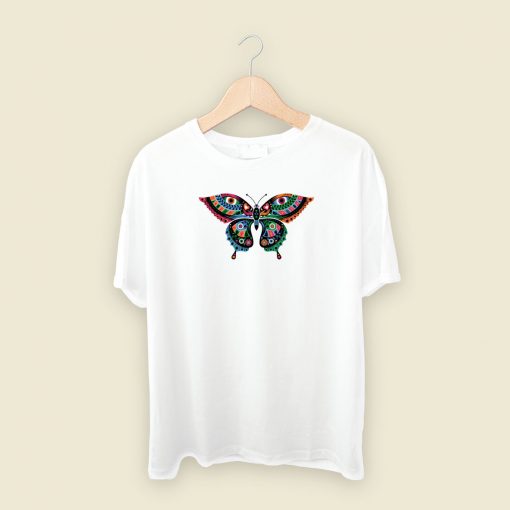 Tribal Butterfly Funny T Shirt Style