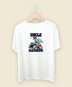 Unclesaurus Rex Dinosaur 80s Retro T Shirt Style