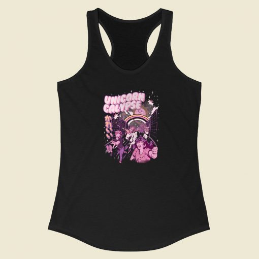 Unicorn Calypse Racerback Tank Top