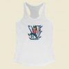 Vintage Skate Space Racerback Tank Top