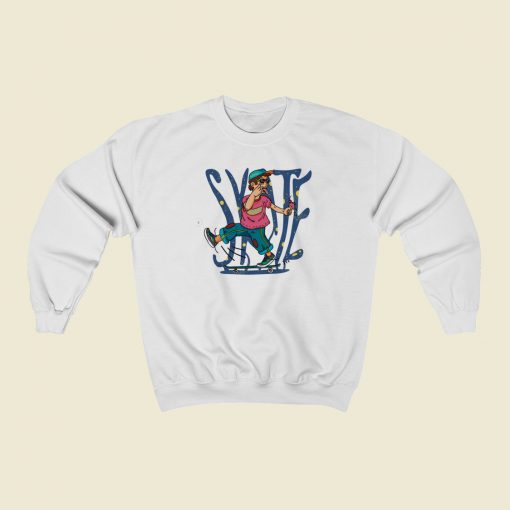 Vintage Skate Space Sweatshirt Style