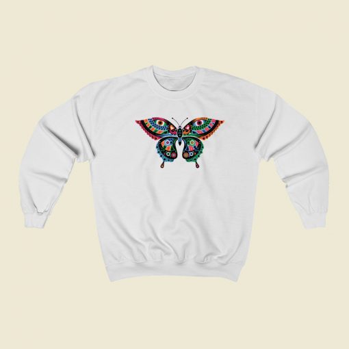 sTribal Butterfly Funny Sweatshirt Style