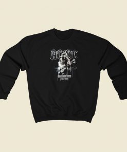 ACDC Malcolm Young 80s Retro Sweatshirt Style