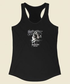 ACDC Malcolm Young 80s Retro Racerback Tank Top