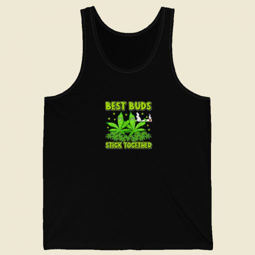 Buds Stick Together 80s Retro Tank Top