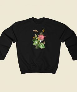 Botanical Floral 80s Retro Sweatshirt Style