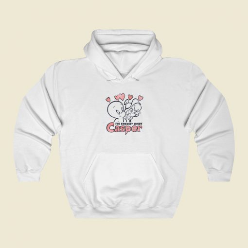 Casper The Friendly Ghost 80s Retro Hoodie Style