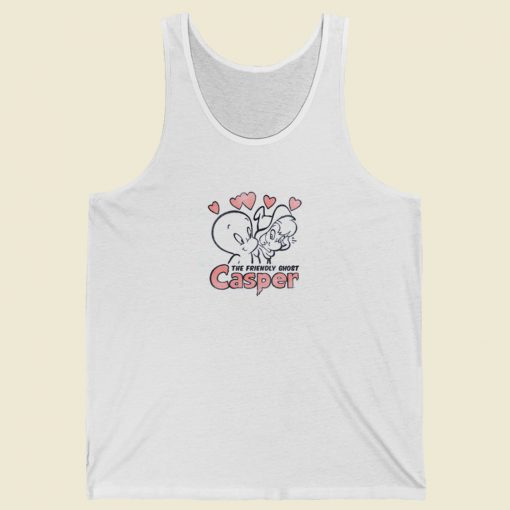 Casper The Friendly Ghost 80s Retro Tank Top