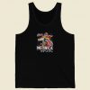 Cat Riding Dinosaur Meowica 80s Retro Tank Top