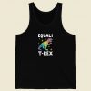 Equal Trex 80s Retro Tank Top