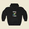 Equal Trex 80s Retro Hoodie Style