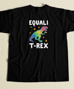 Equal Trex 80s Retro T Shirt Style