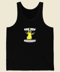 Madafakas Crazy Chick 80s Retro Tank Top