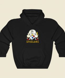 Pittsburgh Steelers Snoopy 80s Retro Hoodie Style