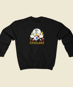 Pittsburgh Steelers Snoopy 80s Retro Sweatshirt Style