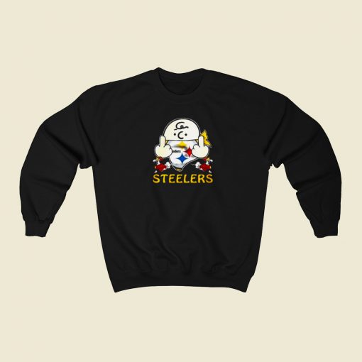 Pittsburgh Steelers Snoopy 80s Retro Sweatshirt Style