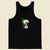 Snoopy Peanuts Santa Hats 80s Retro Tank Top