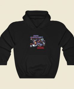 Super Marvel Kart 80s Retro Hoodie Style