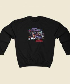 Super Marvel Kart 80s Retro Sweatshirt Style