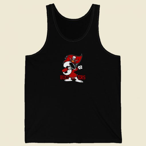 Tampa Bay Buccaneers Snoopy 80s Retro Tank Top