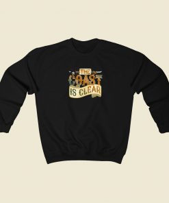 The Coast Is Clear 80s Retro Sweatshirt Style