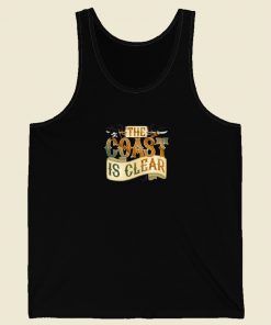 The Coast Is Clear 80s Retro Tank Top