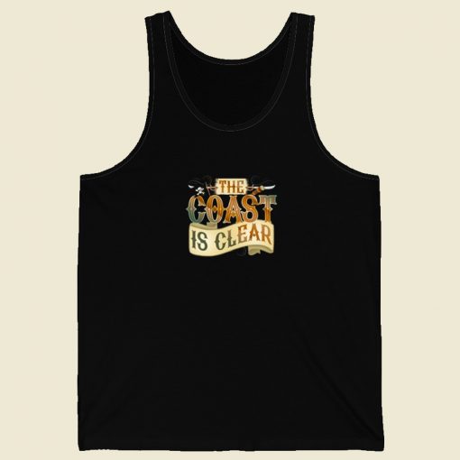 The Coast Is Clear 80s Retro Tank Top