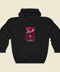 The End Tarot 80s Retro Hoodie Style