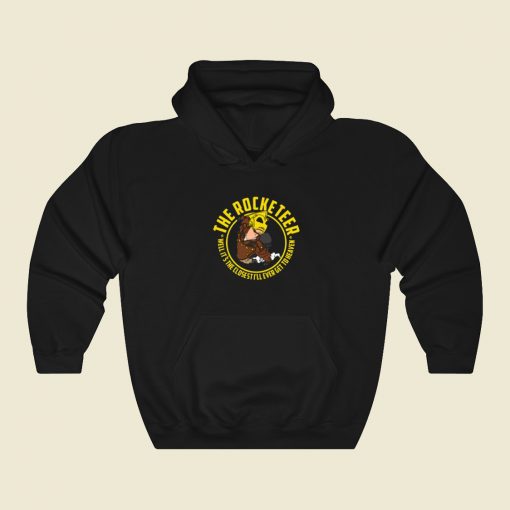 The Rocketman 80s Retro Hoodie Style