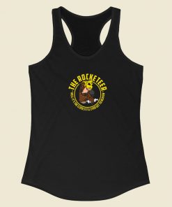 The Rocketman 80s Retro Racerback Tank Top