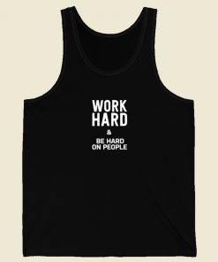 Working Hard 80s Retro Tank Top