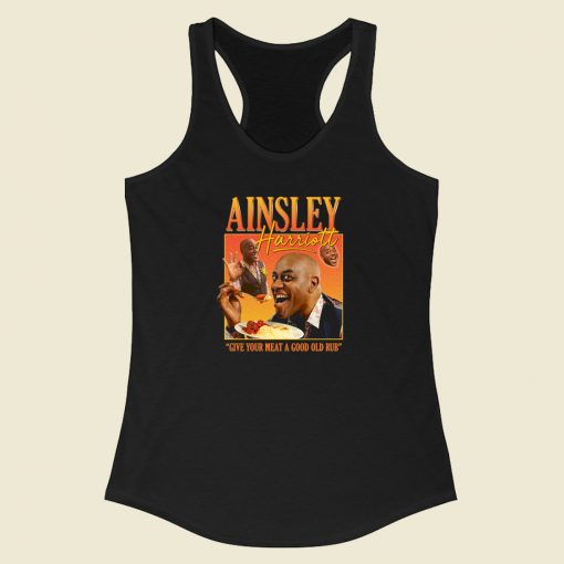 Ainsley Harriott Homage Vintage Racerback Tank Top