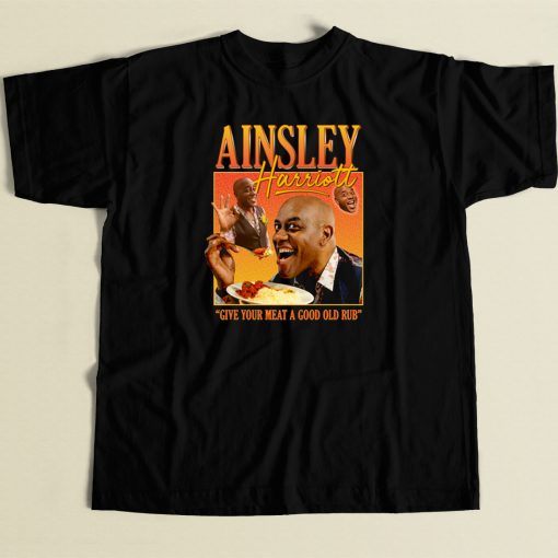 Ainsley Harriott Homage Vintage T Shirt Style