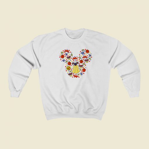 All Things Snow White 80s Retro Sweatshirt Style